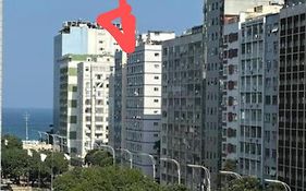 Apartamento Temporada Salu Copacabana II - Vista da Praia